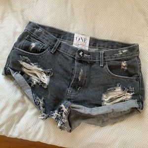 One Teaspoon Gray Bandits